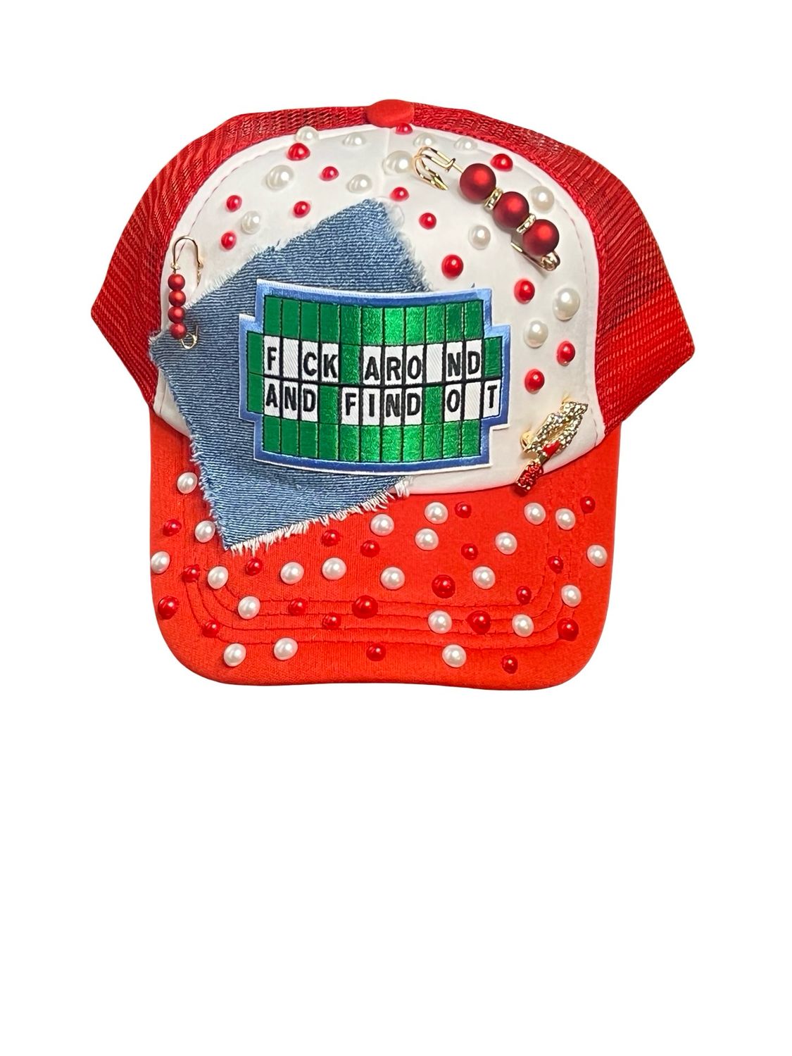 FAFO Junk Hat Red