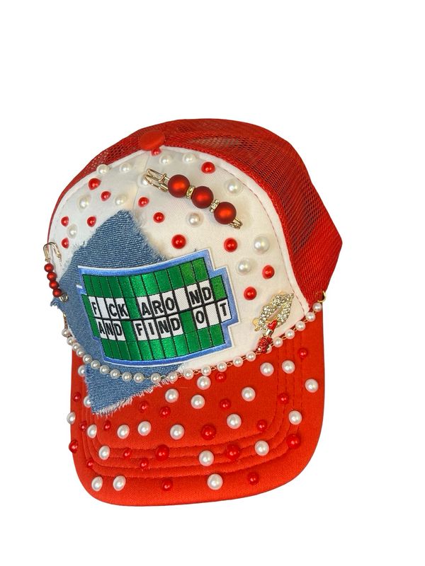 FAFO Junk Hat Red