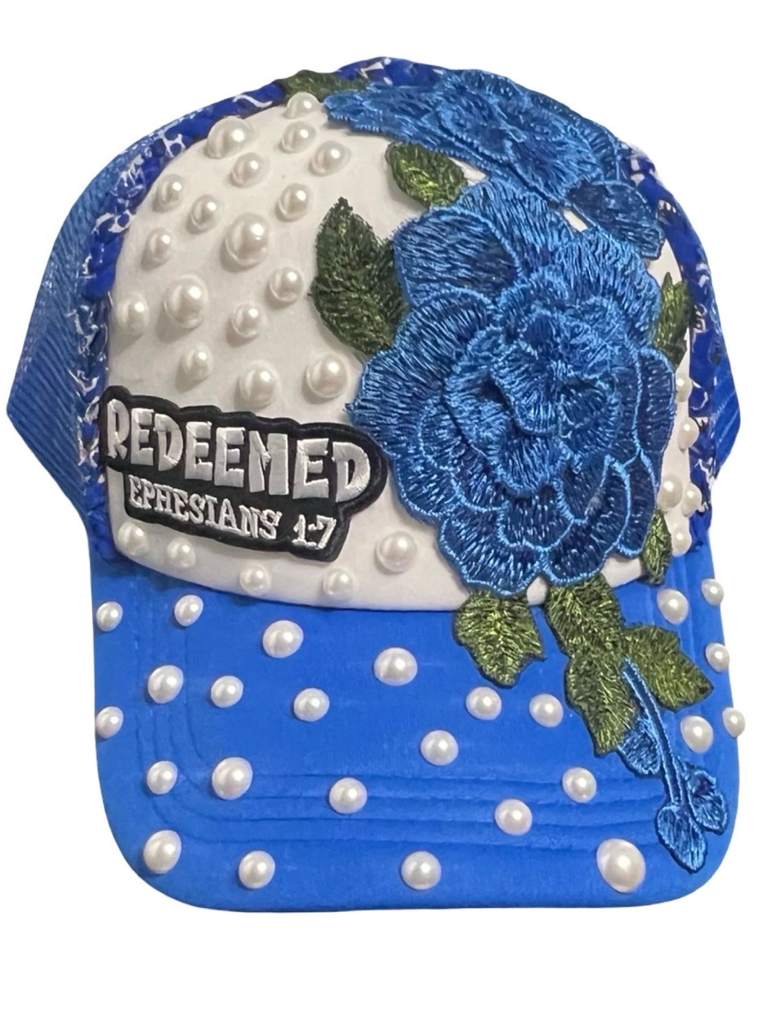 Redeemed Blue Junk Hat