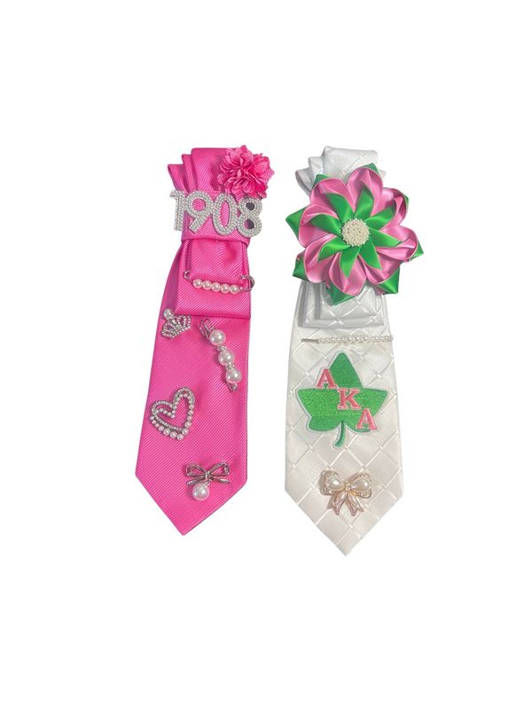 Pink And Green Duo