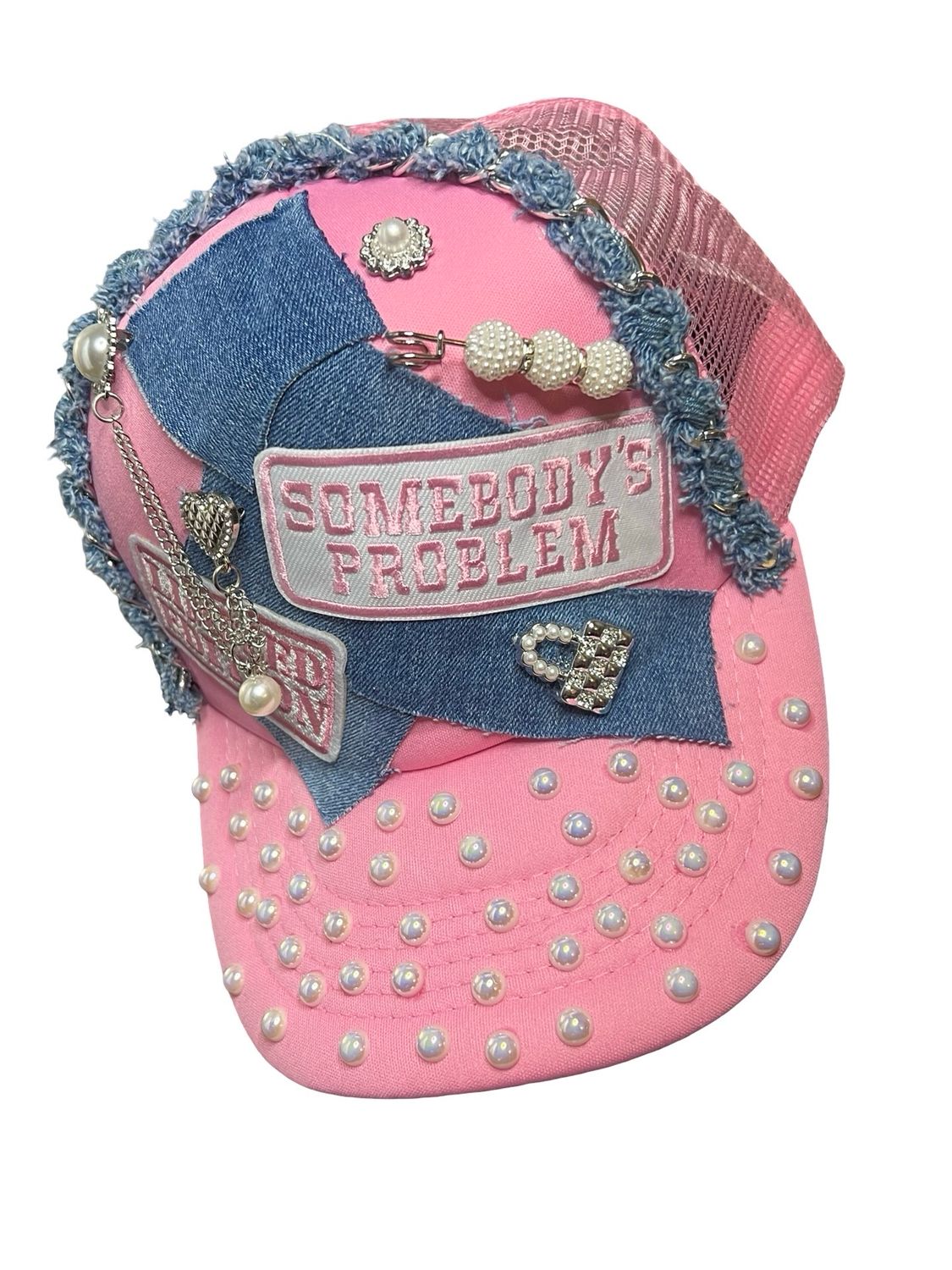 Somebody’s Problem Pink Junk Hat