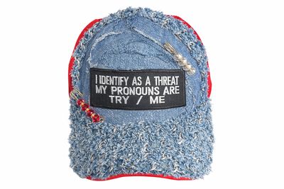 TRY/ME Denim On Red Junk Hat