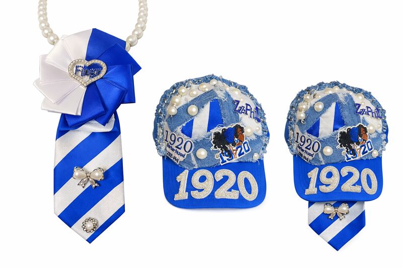 Zeta Hat And Tie Set