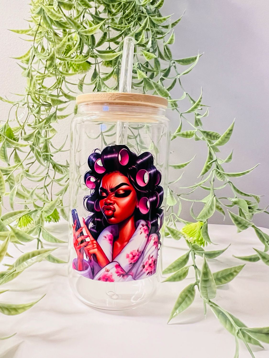 Do Disturb Energy 16oz Glass Cup