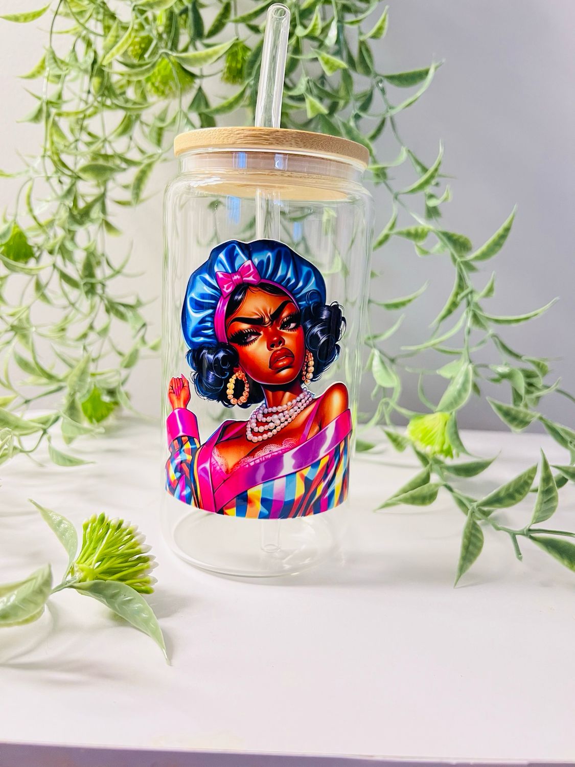 Try Me 16oz Glass Cup