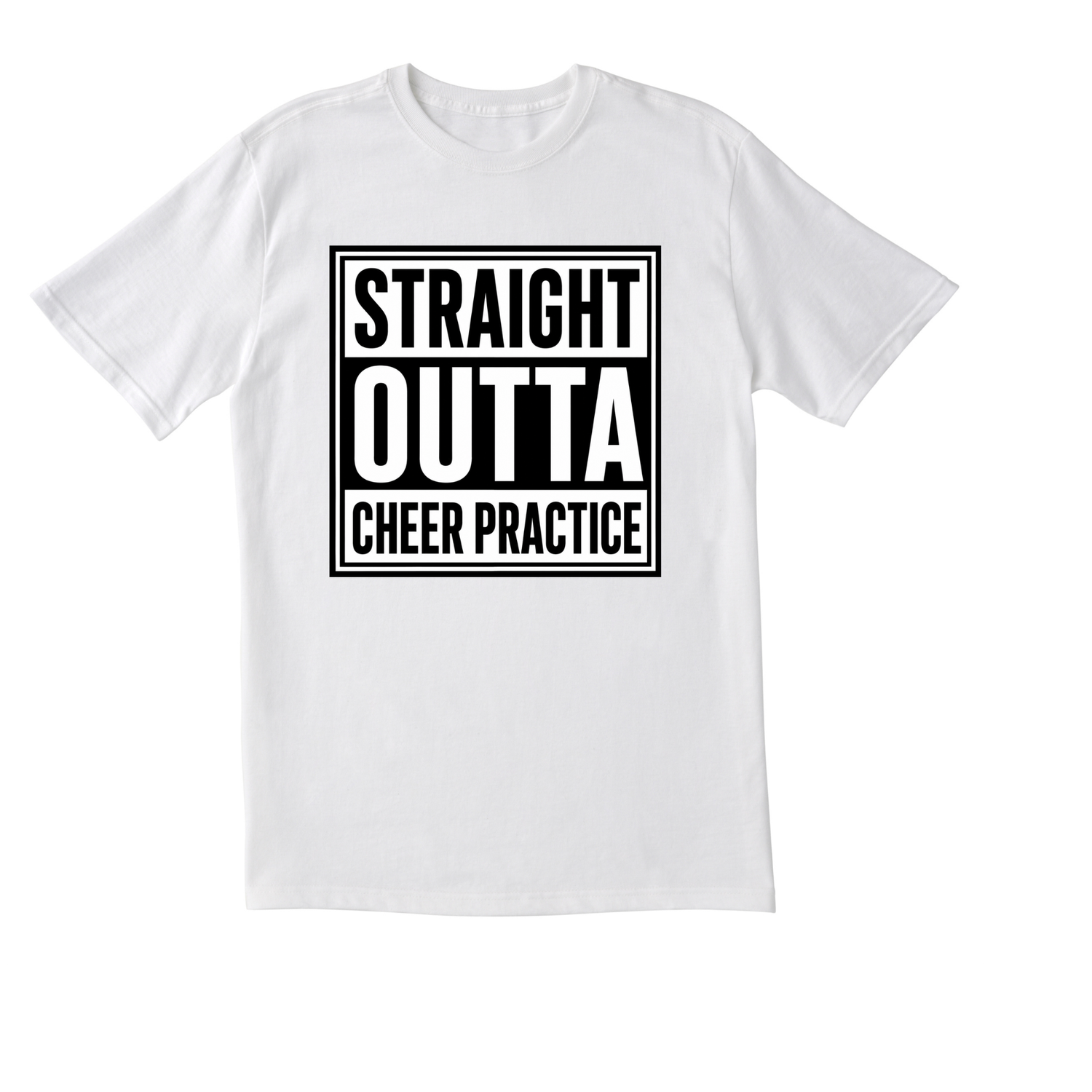 Straight Outta Cheer Practice Youth