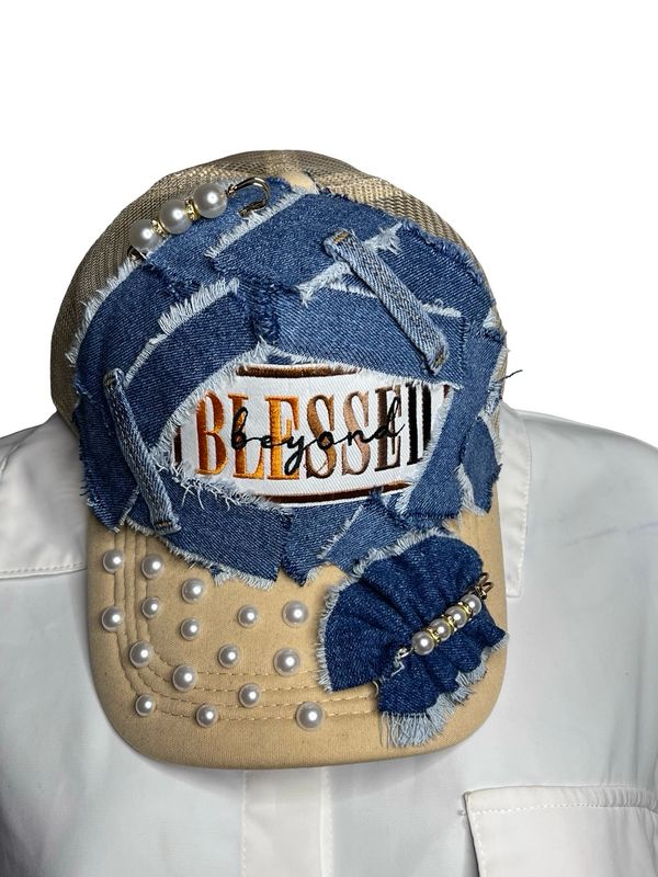 Blessed Denim And Tan
