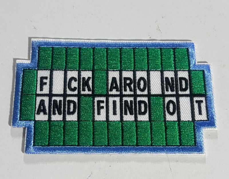 FAFO Wheel of Fortune Patch (Set of 4)