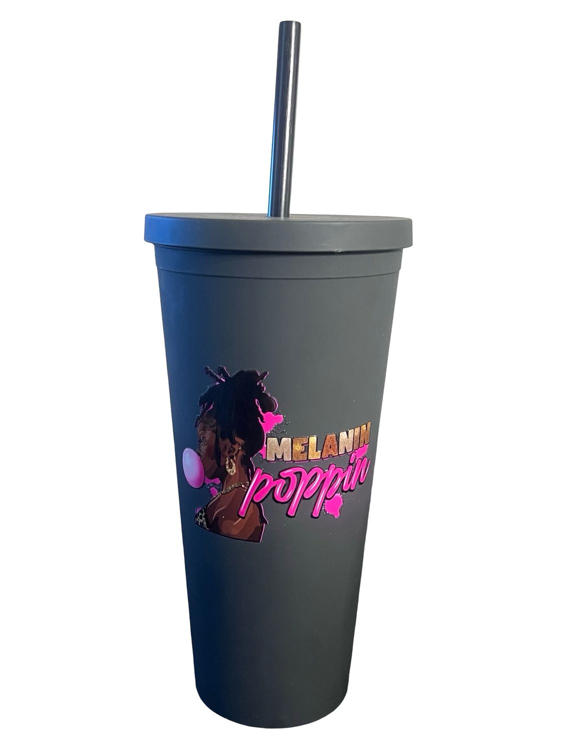 Melanin Poppin 20oz Tumbler