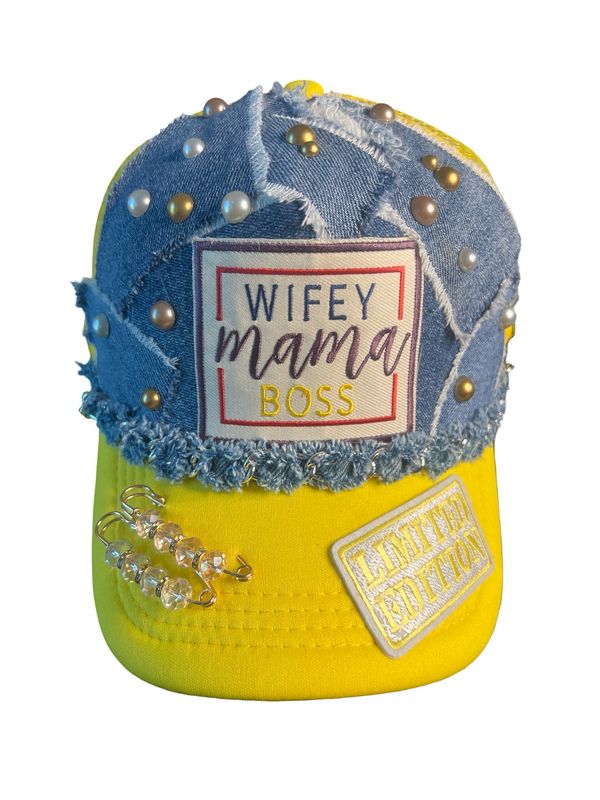 Wifey Mama Boss Junk Hat