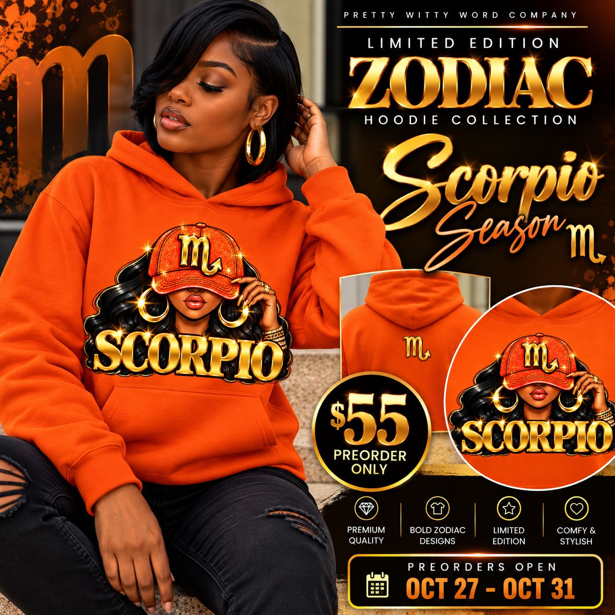 Scorpio Season Limited Edition Hoodie