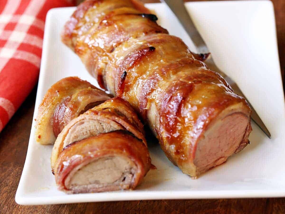 Pork Tenderloin Bacon Wrapped