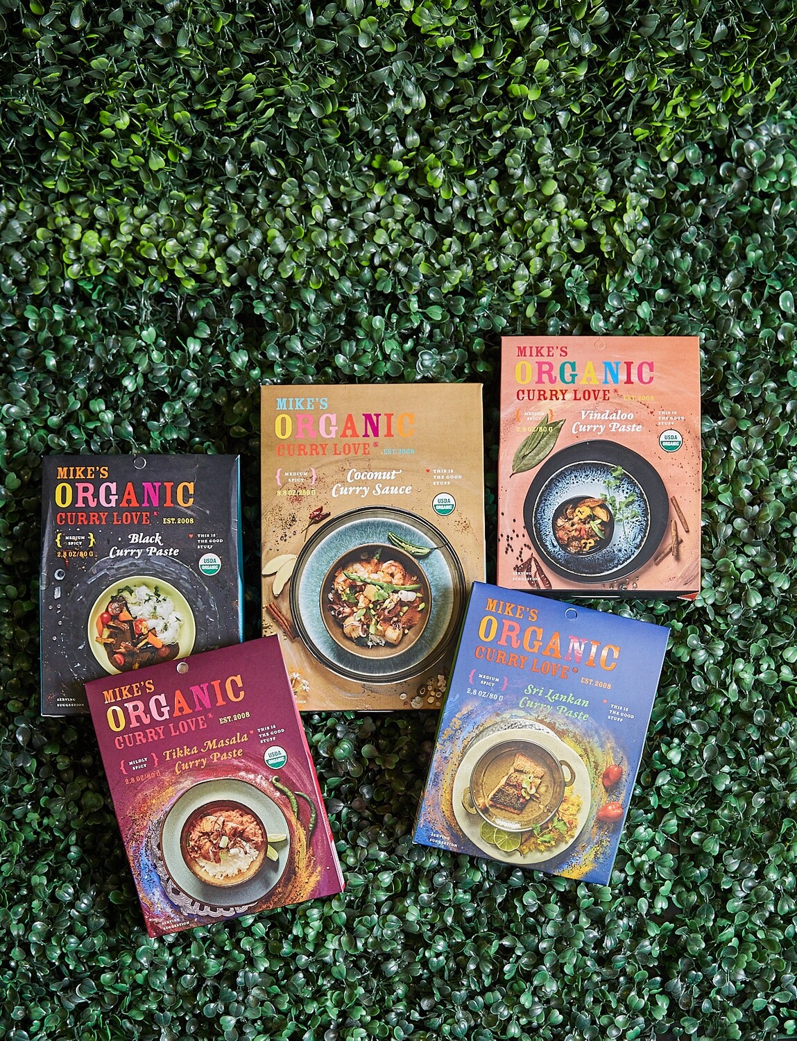 Organic Variety Case Of Indian Curry Pastes