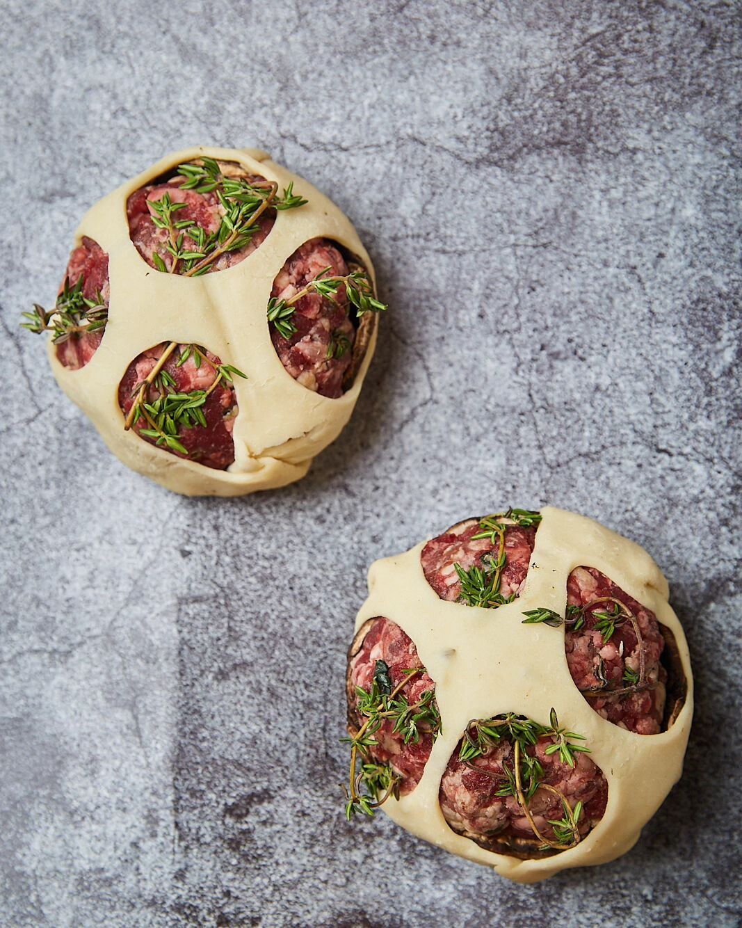 Beef Tenderloin Stuffed Portobello Mushroom