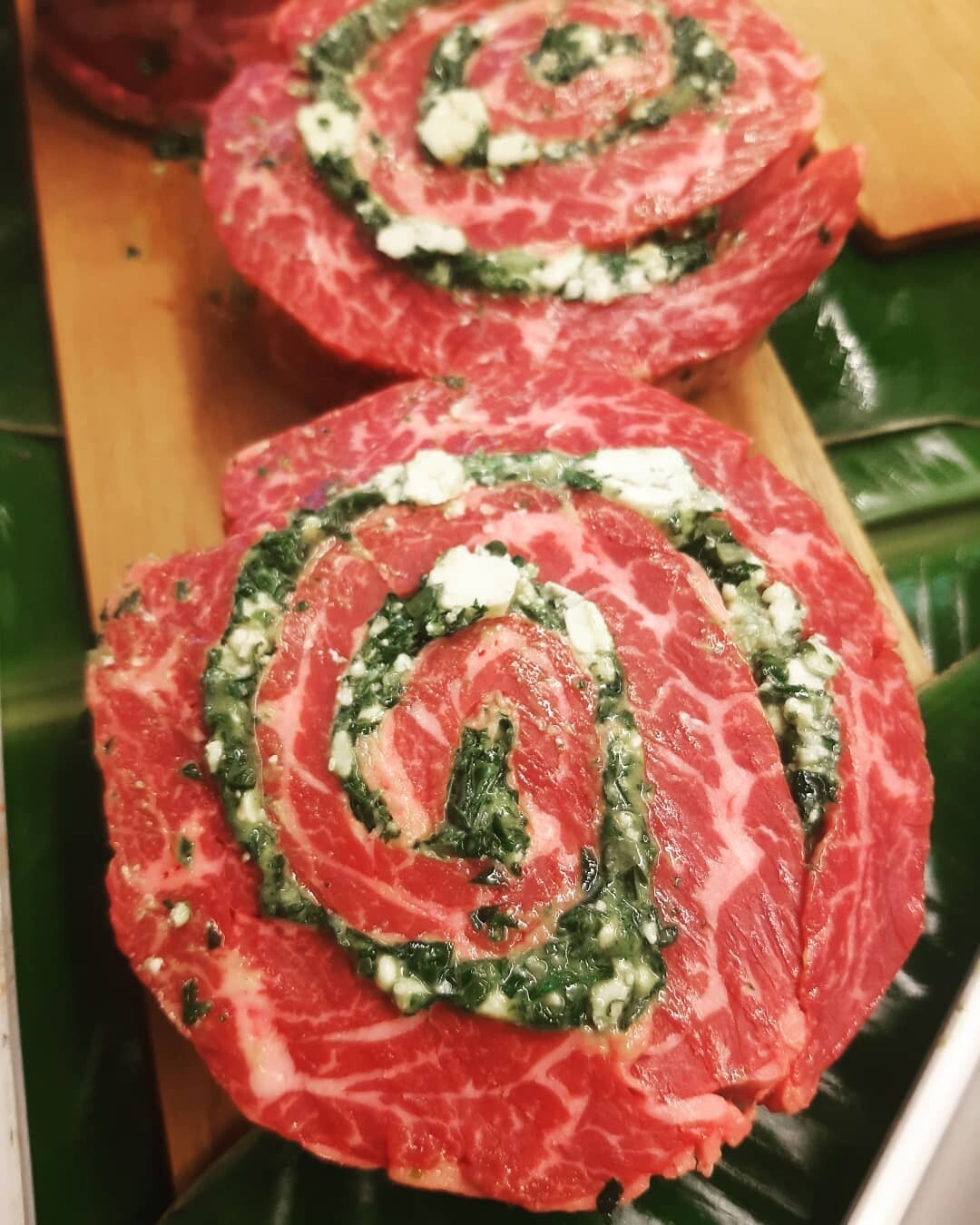 Beef Flank Pinwheel