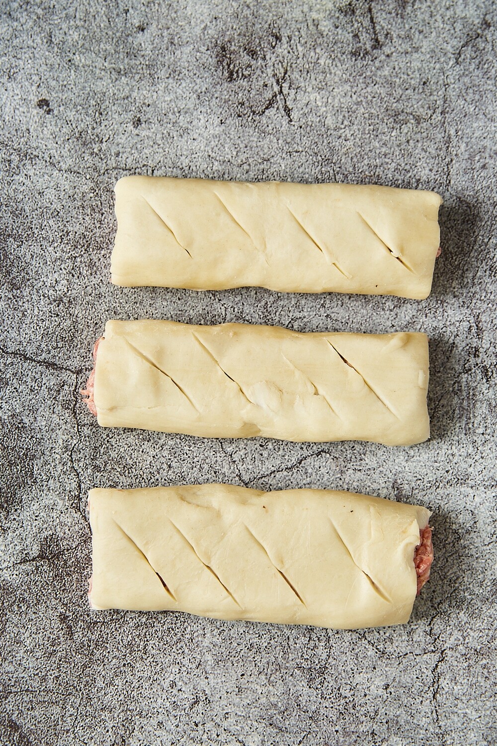 Puff sausage roll