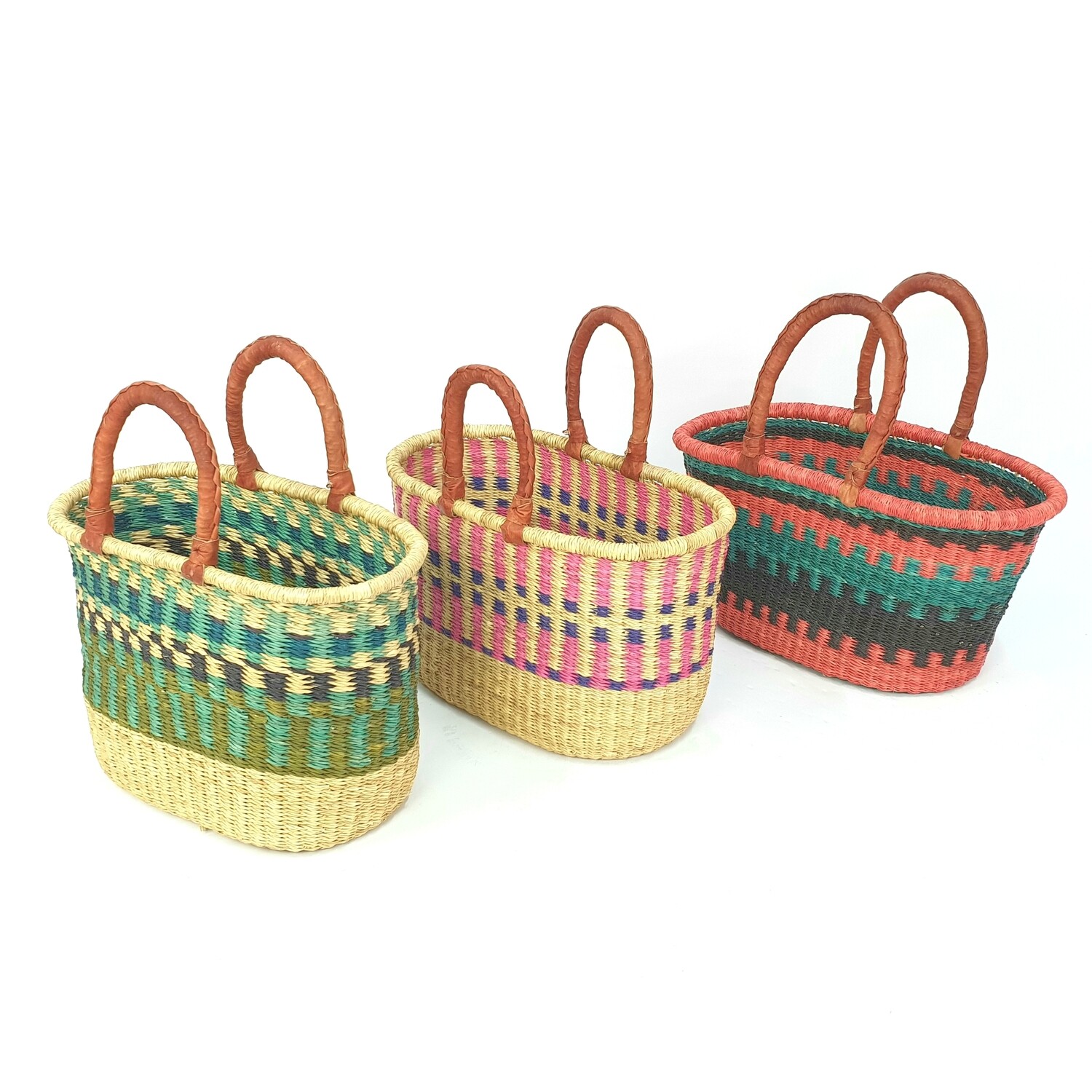 Oval Basket - choose your colours