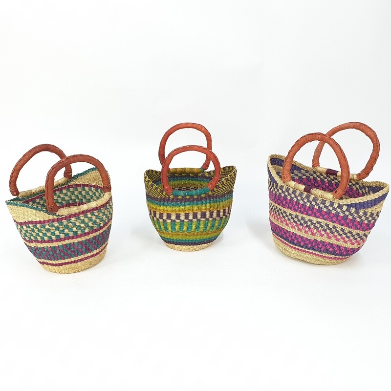 Mini Shopper Baskets - choose your colours