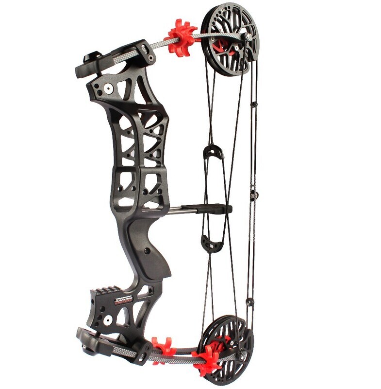 JWM-109E Compound Bow Archery 30-60lbs Aluminum Riser Laminated Limbs Compound Bow