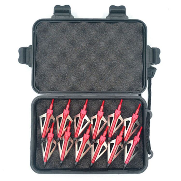Archery Bow Accessories Multi-colored Arrow Broadhead 3 Boxes