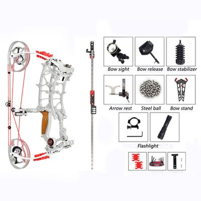 JWM-SP-02 Compound Slingshot Bow with Stabilizer Bar for Archery Beginners