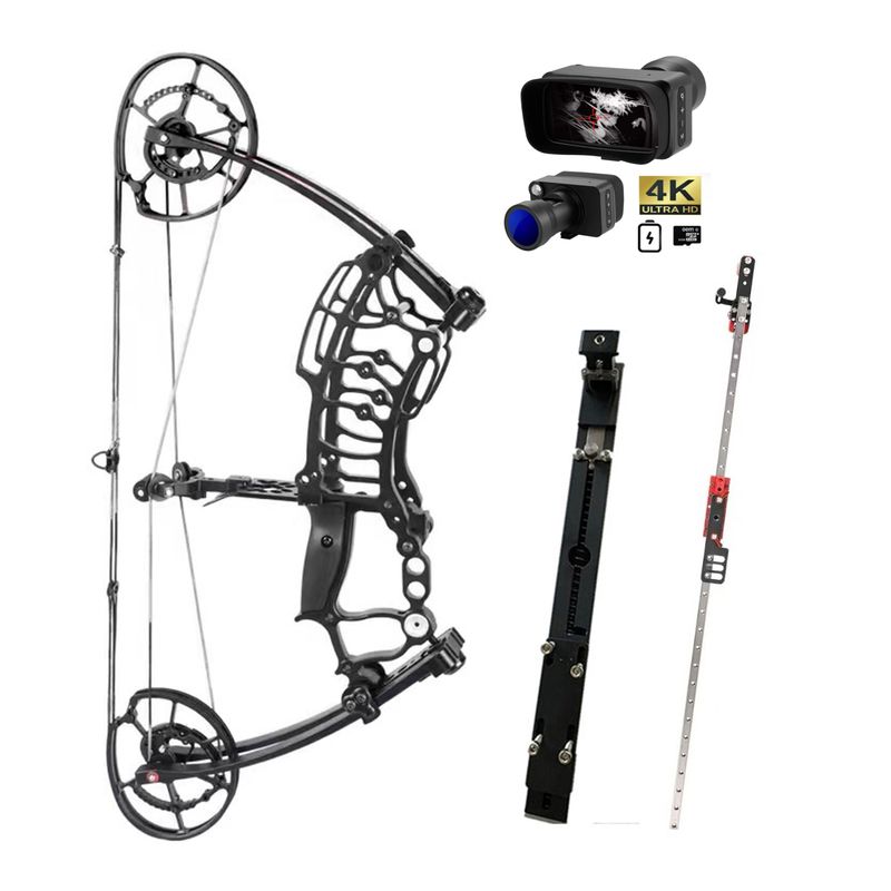 JWM-109K-3 Compound Bow with Cartridge and Stabilizer Bar and Night  Vision Full Set