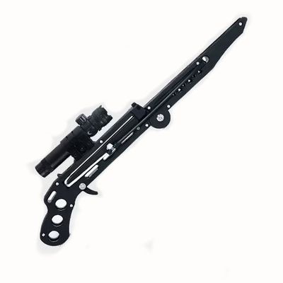 JWS-6 Single Shot Collapsible Slingshot with Laser Sight