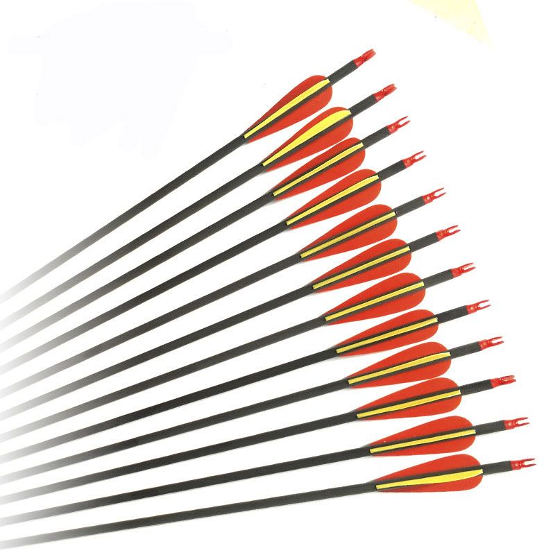JWAC-2 Carbon Arrow for Compound Bow 30 Pieces