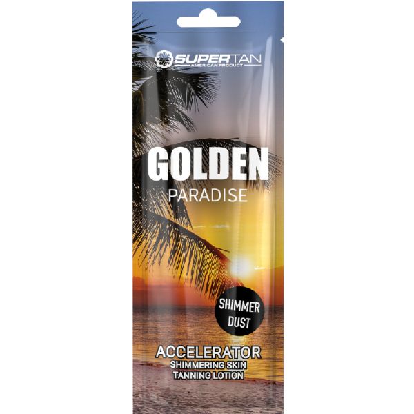 SuperTan GOLDEN PARADISE shimmering accelerator