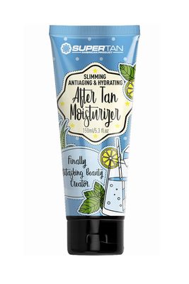 Nach dem Sonnen – Das ist empfehlenswert für deine Haut: .Supertan After Tan für eine straffe strahlende Haut, Anti-Aging- und feuchtigkeitsspendende After-Bräunungslotion 150 ml