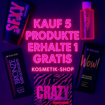 Bräune, die verführt – Hol dir dein Geschenk beim Kauf von 5 Produkten.