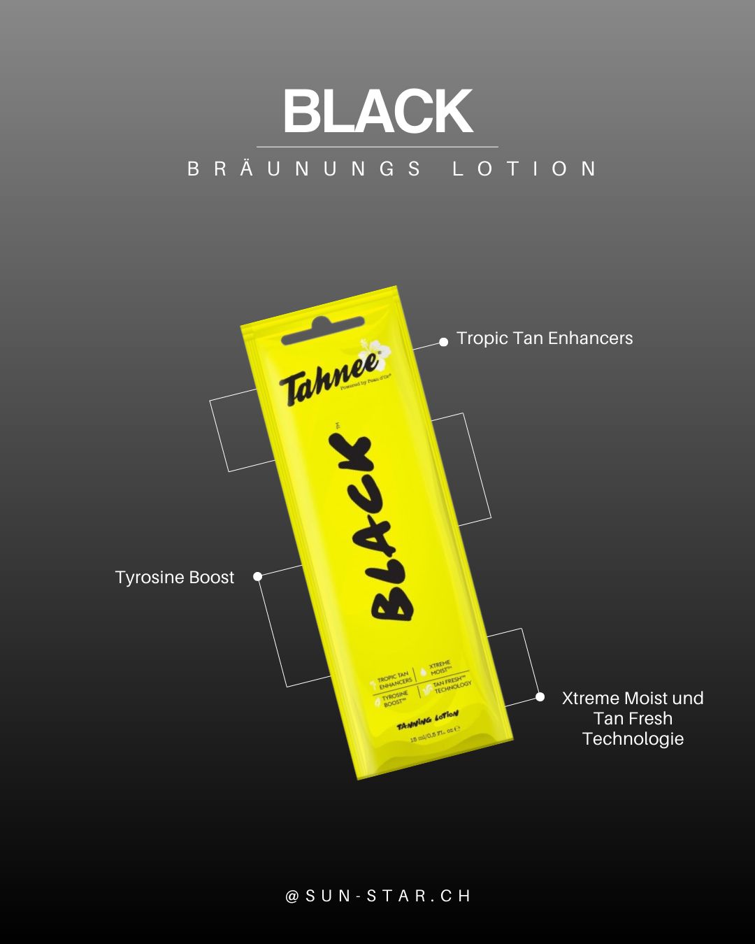 Black - Tanning Lotion