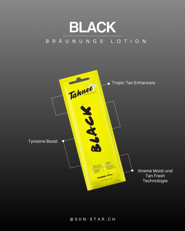 Black - Tanning Lotion