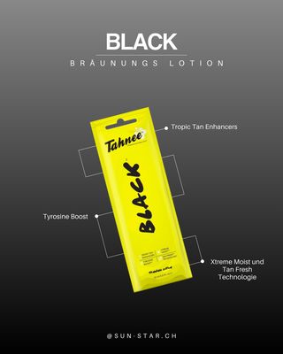 Black - Tanning Lotion
