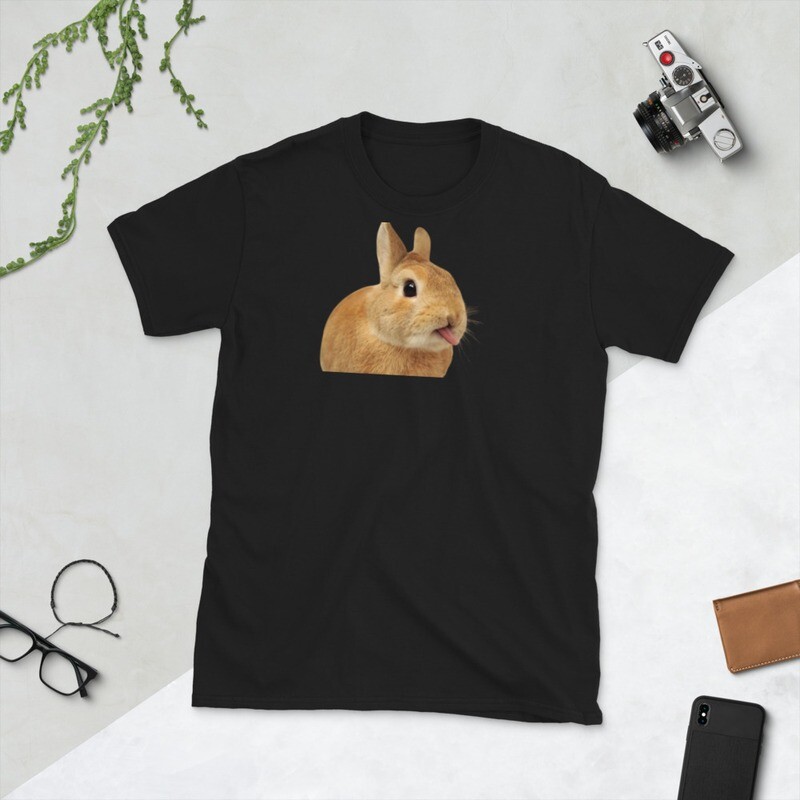 Cute bunny T-Shirt-Short-Sleeve Unisex T-Shirt