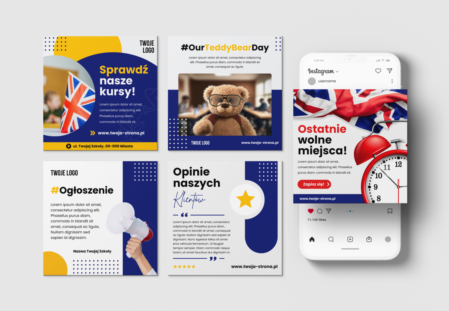Pakiet Grafik i Szablonów: Promocja i Reklama