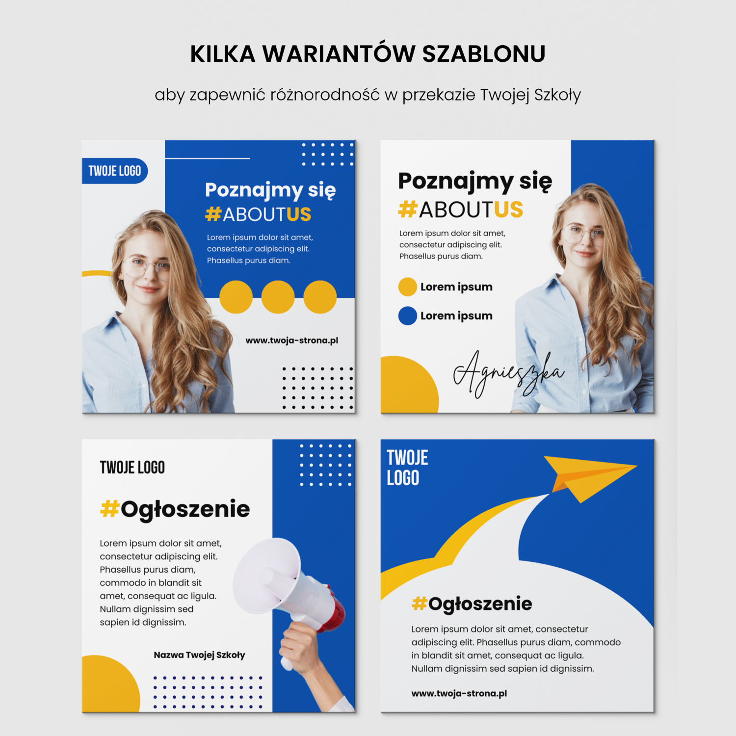 Pakiet Grafik i Szablonów: Promocja i Reklama