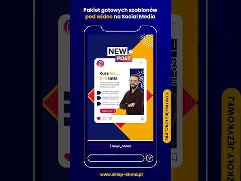 Pakiet Szablonów pod wideo: Rolki i Relacje