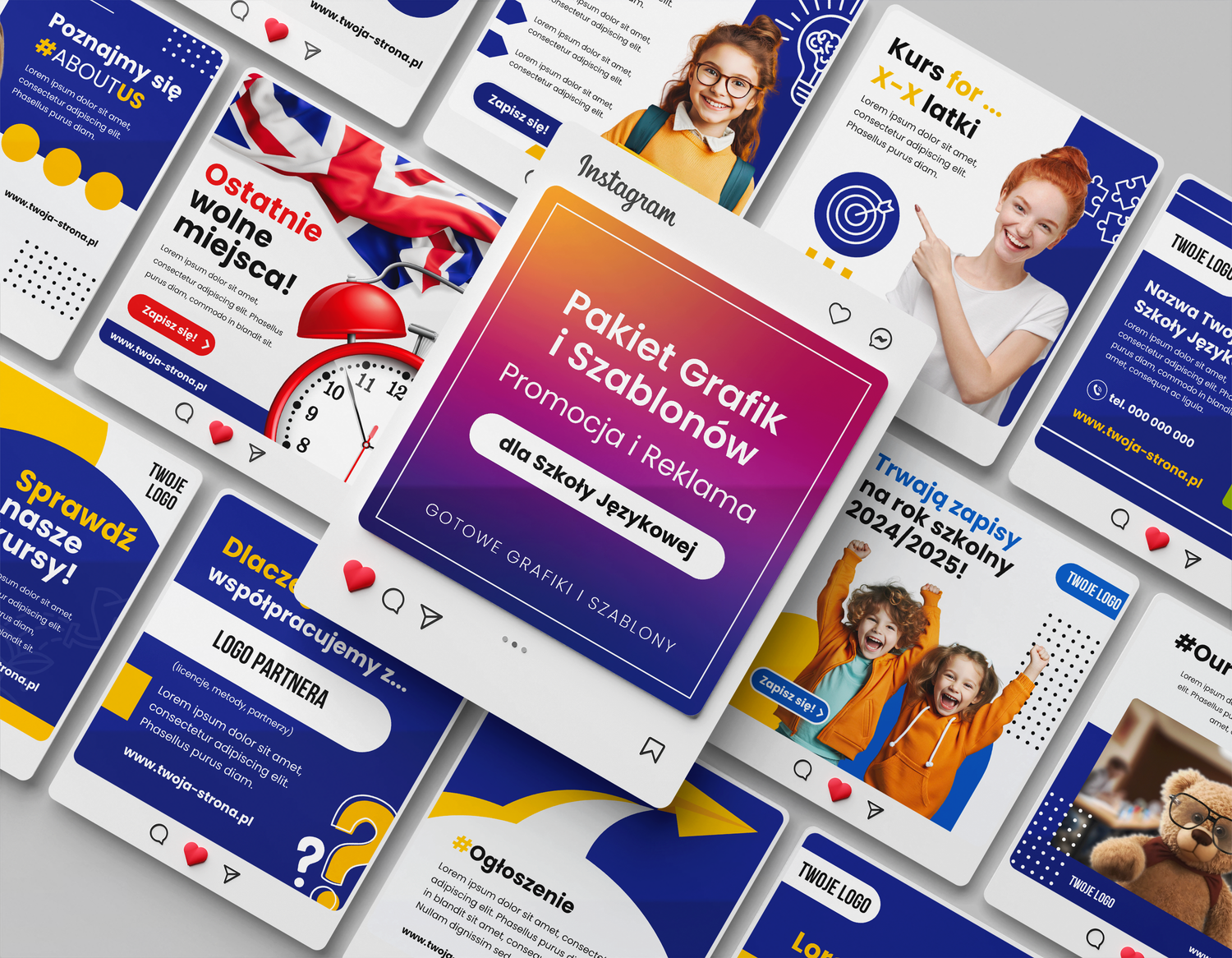 Pakiet Grafik i Szablonów: Promocja i Reklama