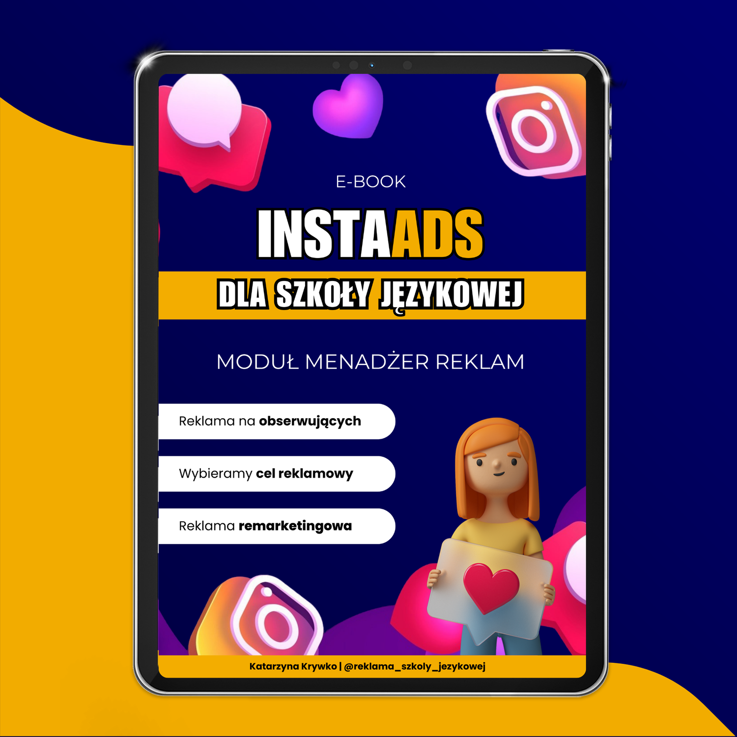 E-book "InstaADS" - Moduł Menadżer Reklam