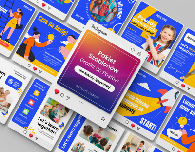 Pakiet Szablonów: Grafiki do postów "Akcja Rekrutacja!" (+bonus!)