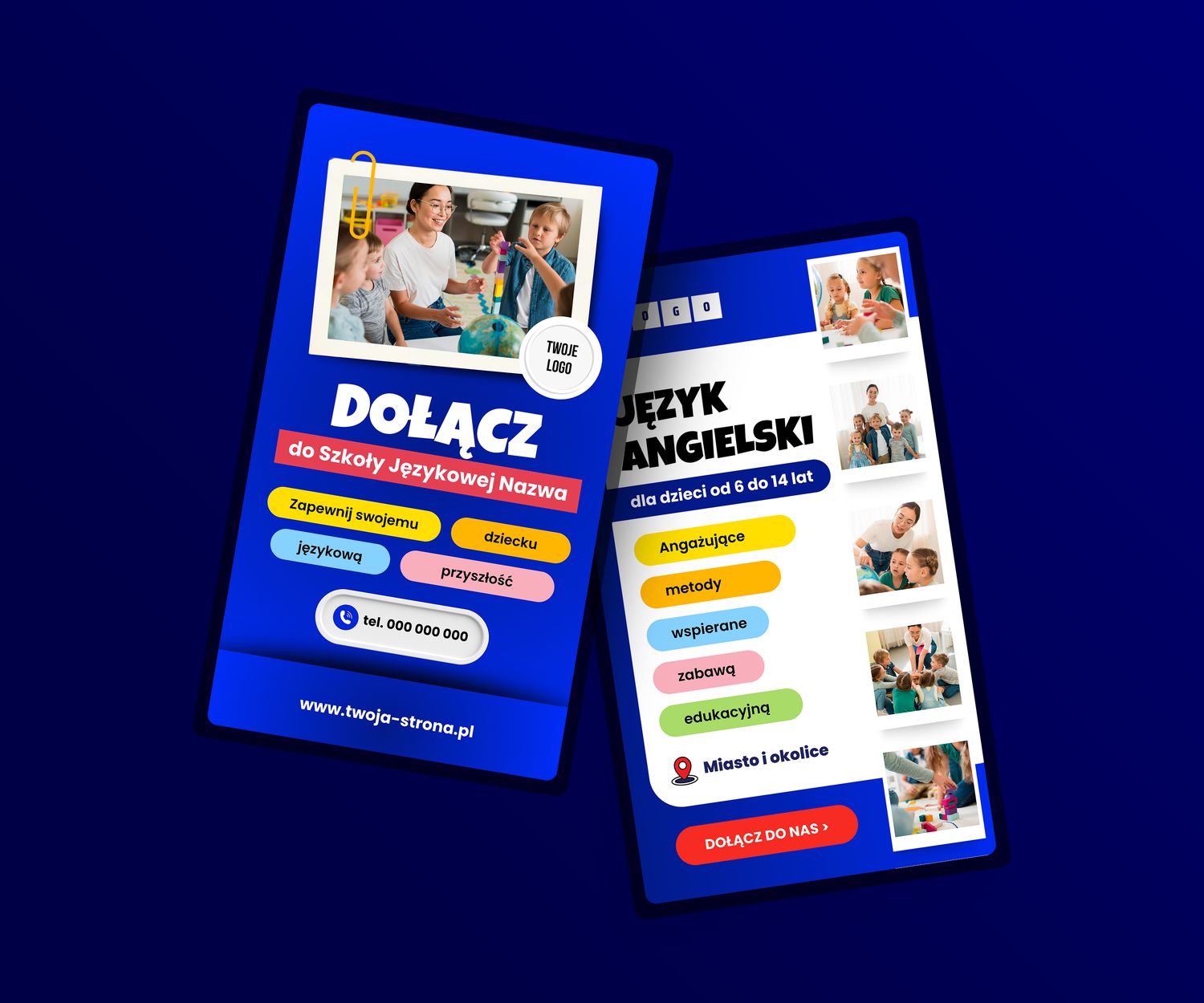 Pakiet Szablonów: Rolki i Relacje (E)Motion Talk