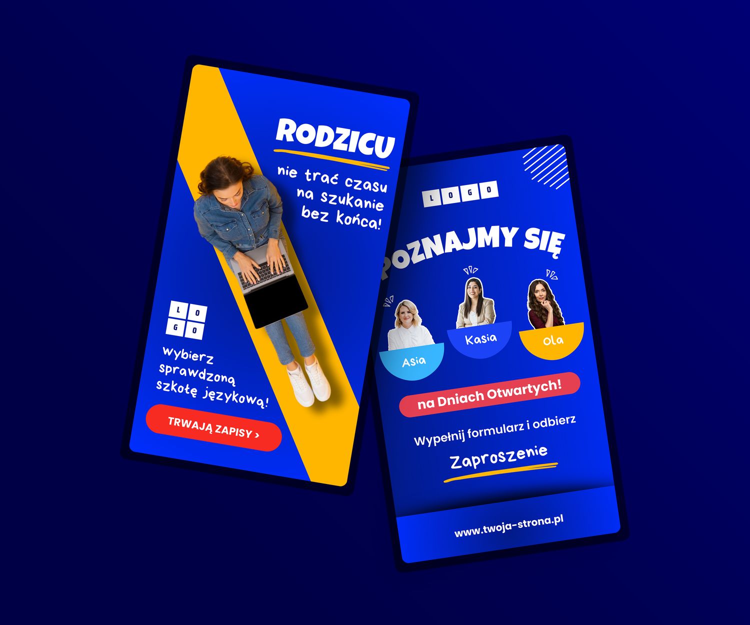 Pakiet Szablonów: Rolki i Relacje (E)Motion Talk