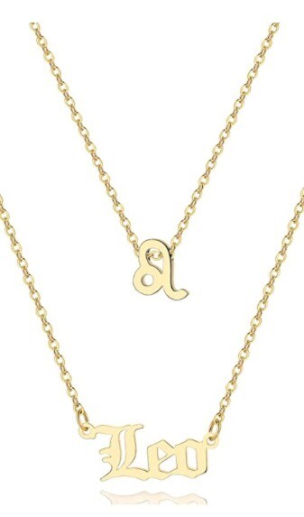 Zodiac Name Necklaces
