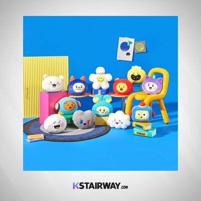 [TRUZ] - TREASURE Face Cushion LINE FRIENDS