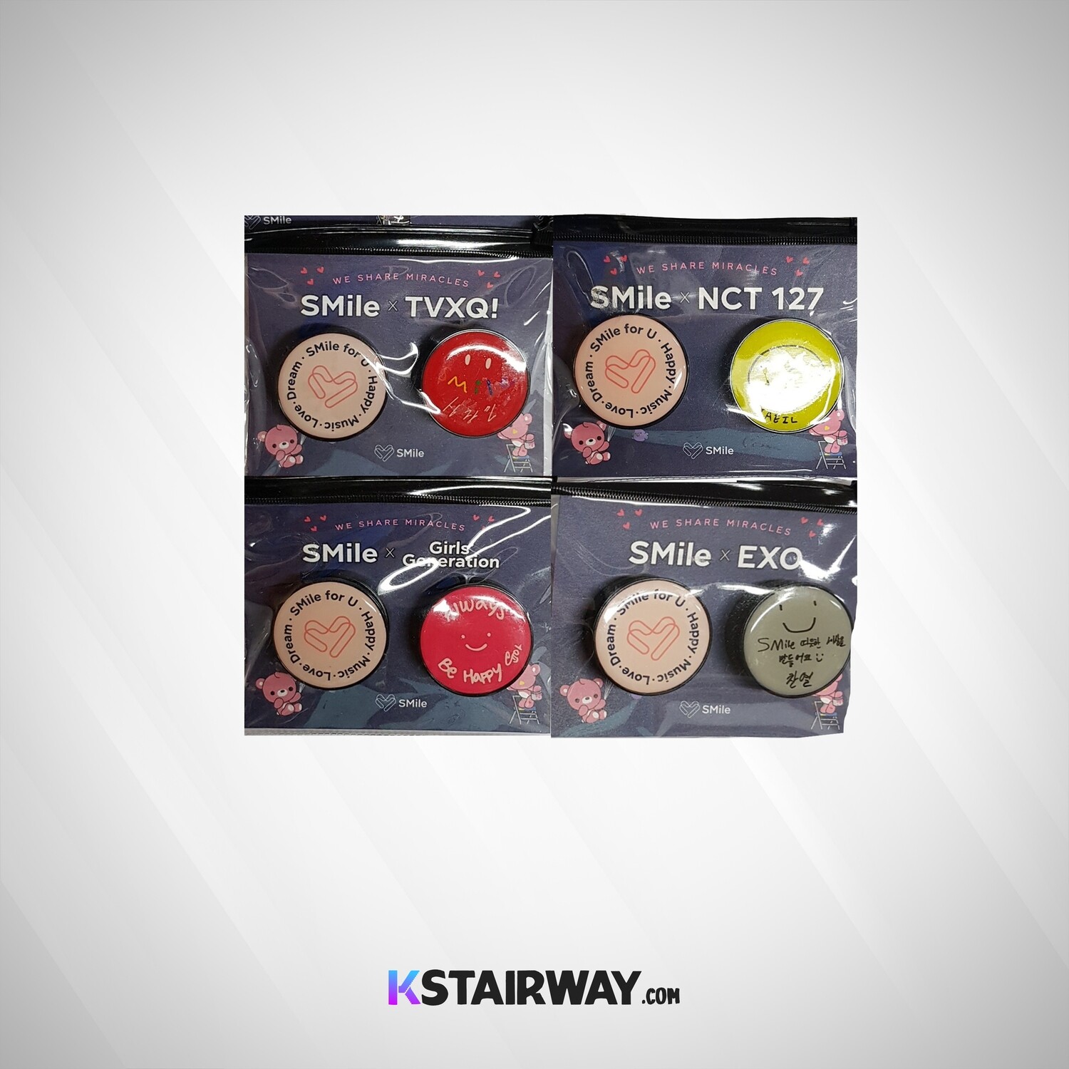 SM Grip Tok - SNSD, NCT 127, EXO, TVXQ!