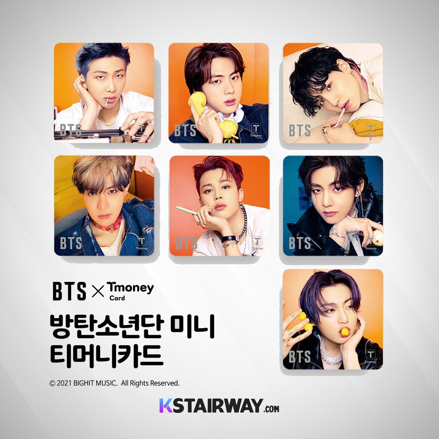 BTS T-Money 2021 (October)