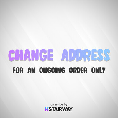 Change Address - For an Ongoing Order Only