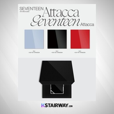 Seventeen: Attacca - 9th Mini Album - SEALED Album (Random Ver.)