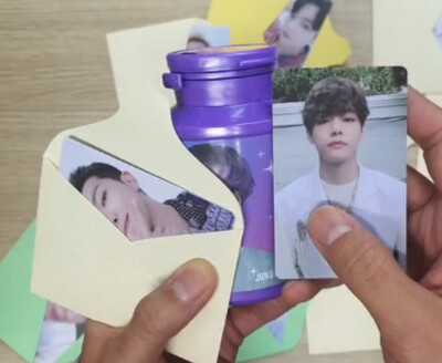 Hybe Insight luckydraw Photocard SEVENTEEN Face The Sun